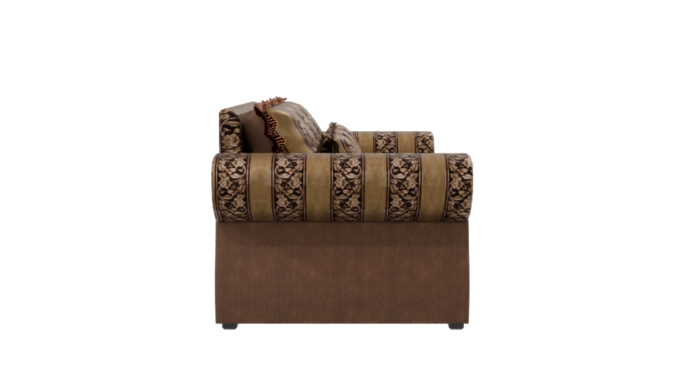Stylish Vintage Sofa Model 3D - Professional 3D Model Render 8