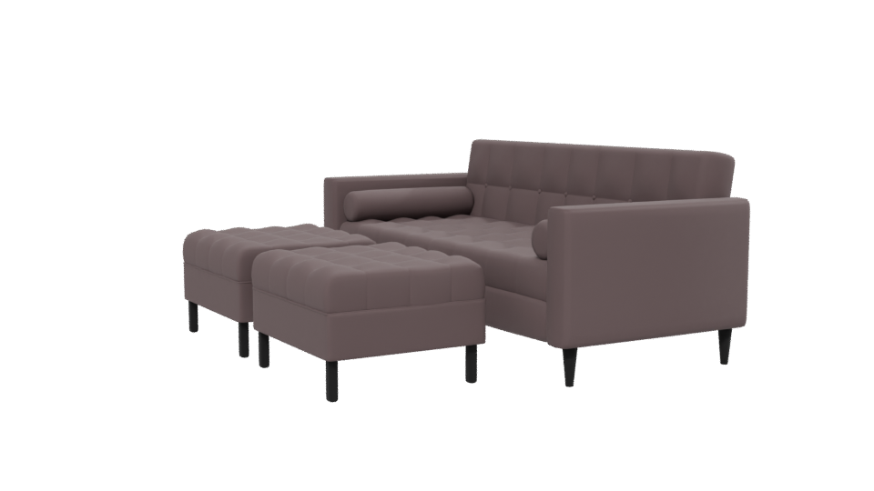 Stylish Modern Sectional Sofa 3D - Professional 3D Model Render 13
