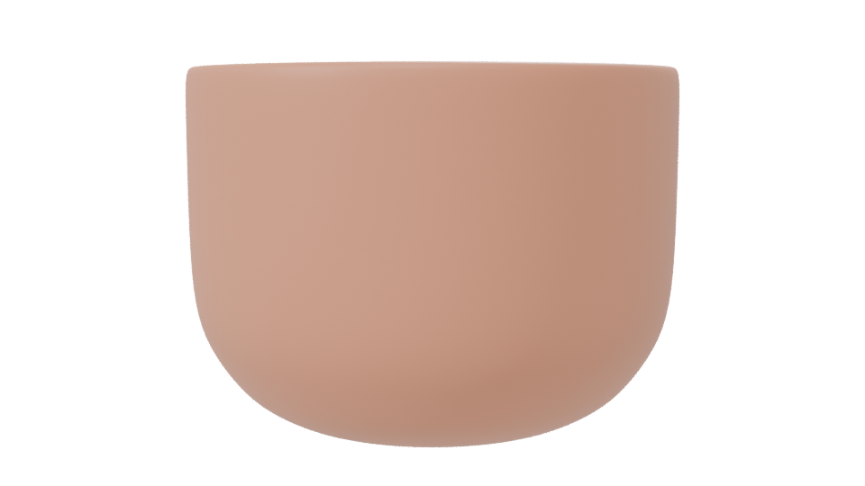 Decorative Ceramic Planter Model - Professional 3D Model Render 7