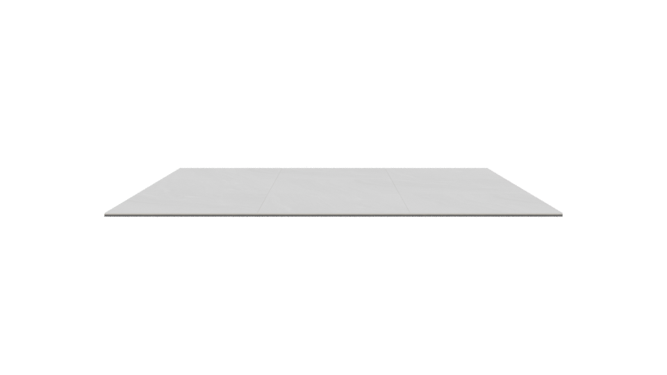 Polished White Floor Tile 3D - Professional 3D Model Render 2