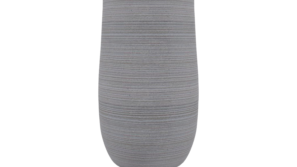 Stylish Modern Ceramic Vase 3D - Professional 3D Model Render 3