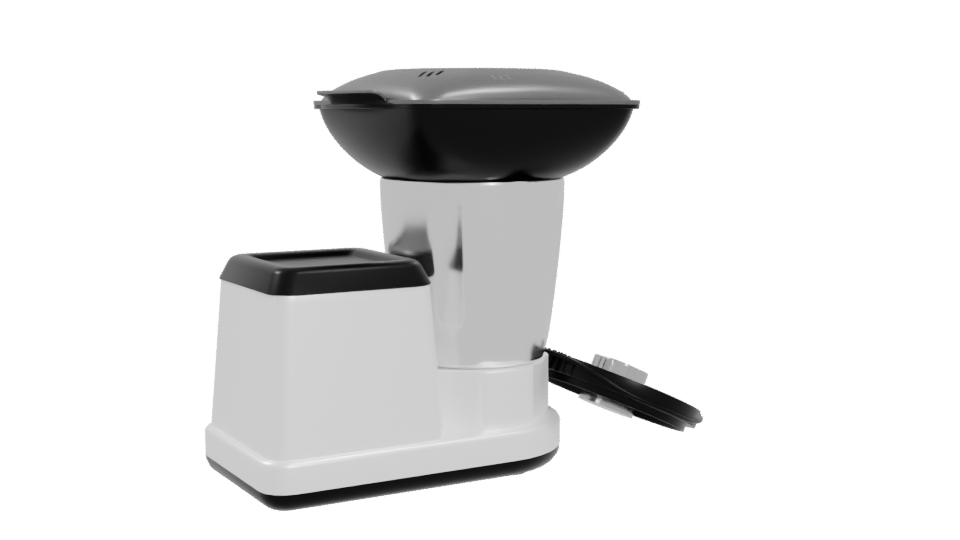 Kitchen Robot MagChef 3D Model - Professional 3D Model Render 4