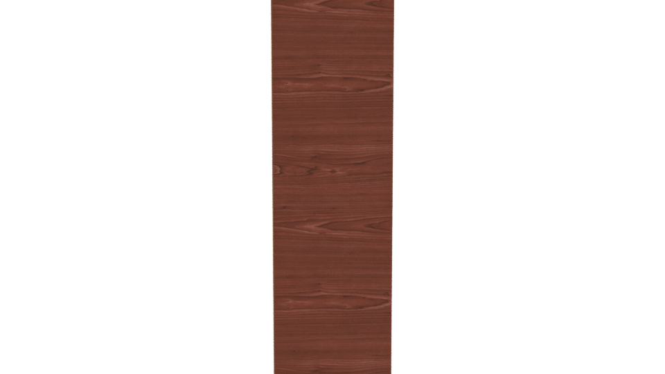 Stylish Wooden Sliding Door Model - Professional 3D Model Render 8