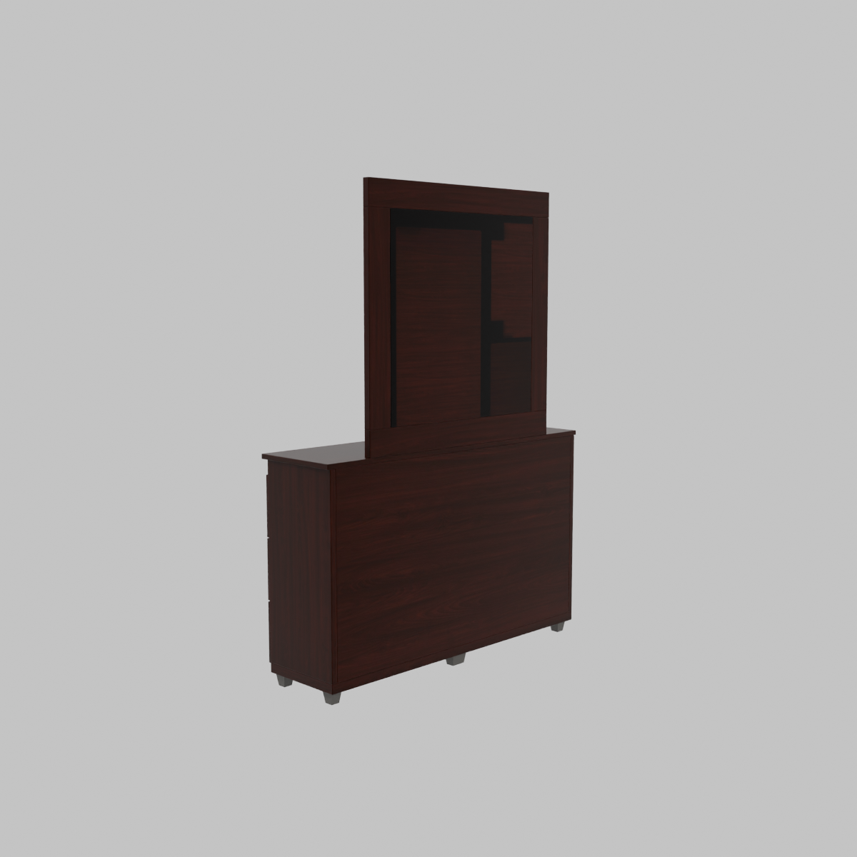 GAVETERO DE SEIS GAVETAS Y ESPEJO