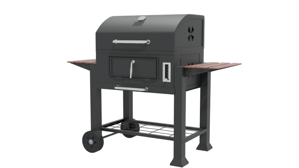 Outdoor Grill Barbecue 3D Model - Professional 3D Model Render 12