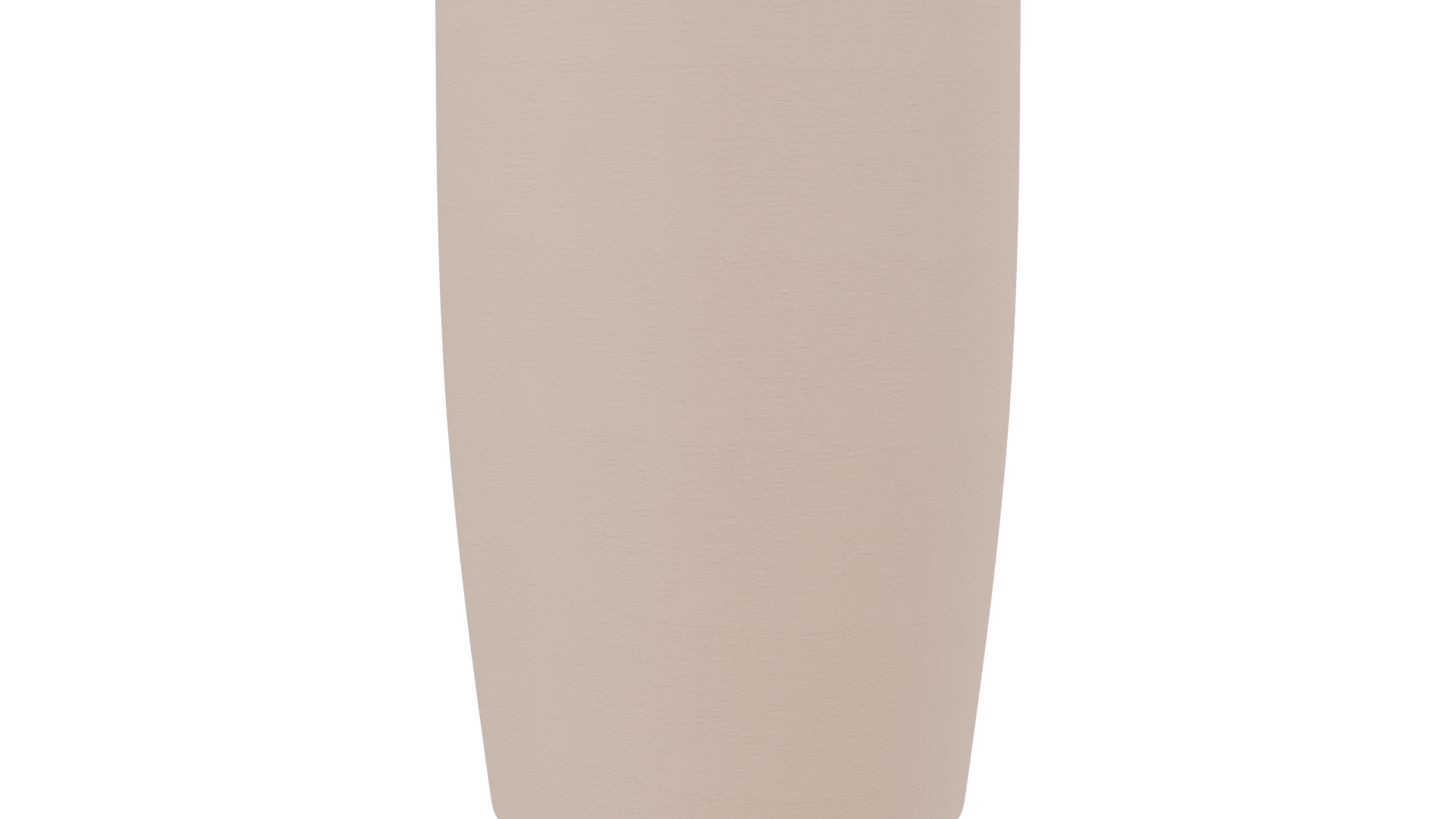 Minimalist Ceramic Flower Pot - Professional 3D Model Render 2