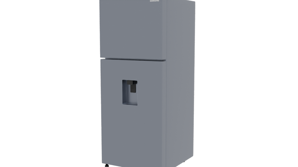 Realistic Household Refrigerator Model - Professional 3D Model Render 12