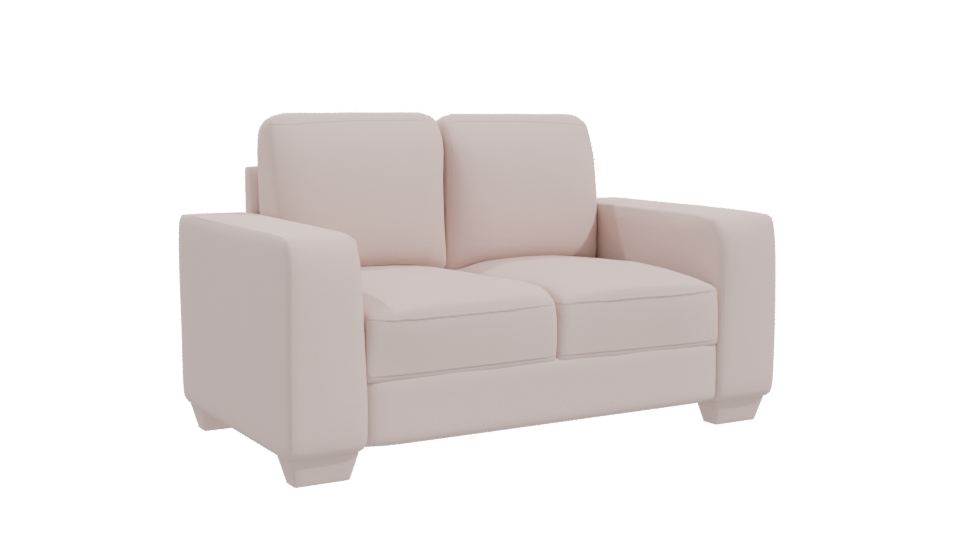 Elegant Minimalist Sofa 3D Model - Professional 3D Model Render 10