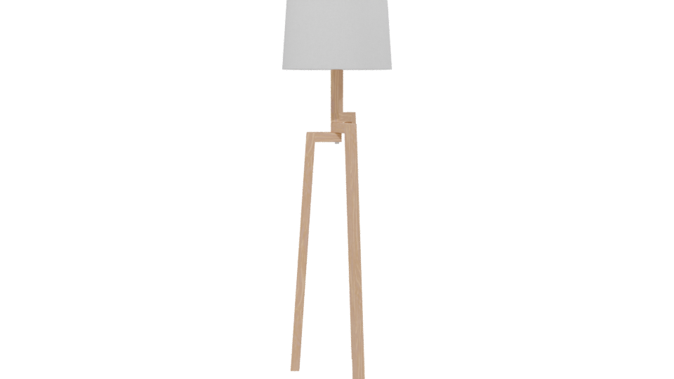 Stylish Minimalist Floor Lamp 3D Model - Professional 3D Model Render 13