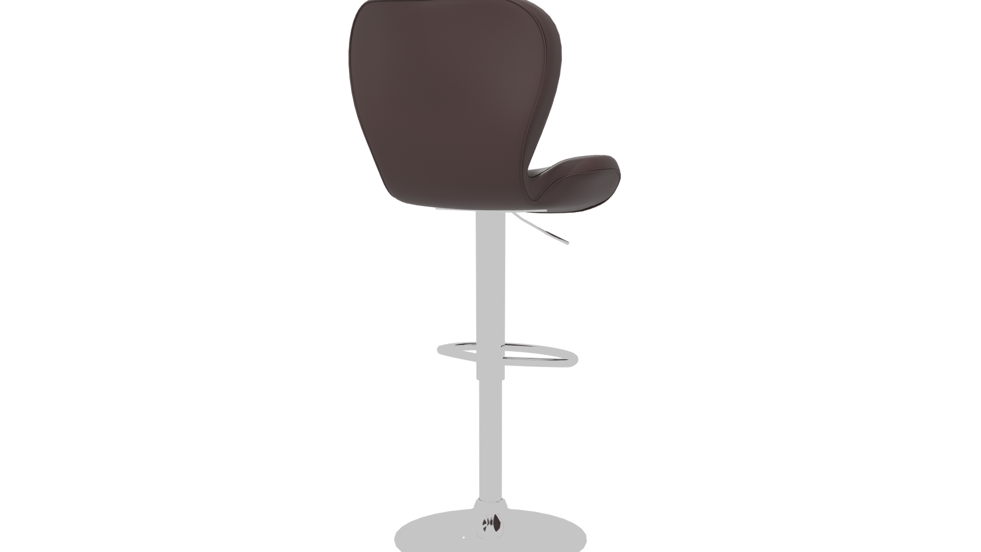 Stylish Modern Bar Stool 3D Model - Professional 3D Model Render 6