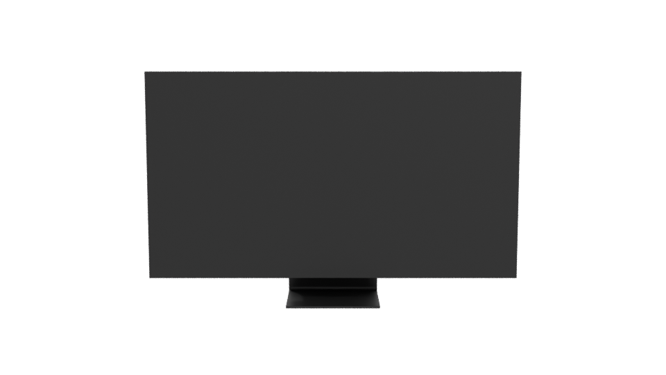 Sleek Modern Television 3D Model - Professional 3D Model Render 11