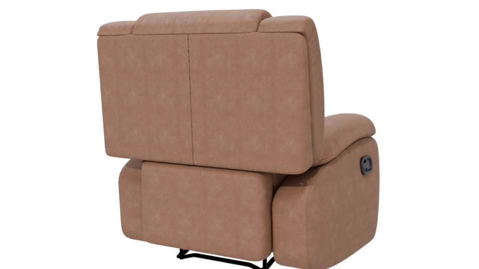 Comfortable Recliner Armchair 3D - Professional 3D Model Render 6