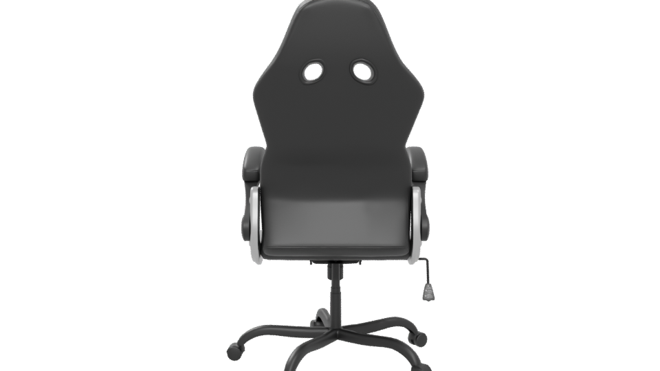 Ergonomic Gaming Chair 3D Model - Professional 3D Model Render 5