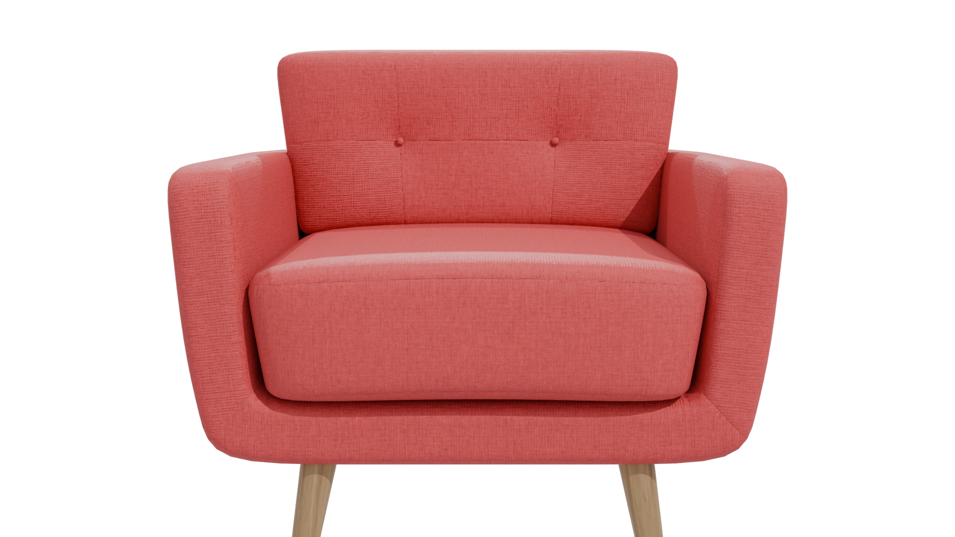 Stylish Modern Lounge Chair 3D - Professional 3D Model Render 11