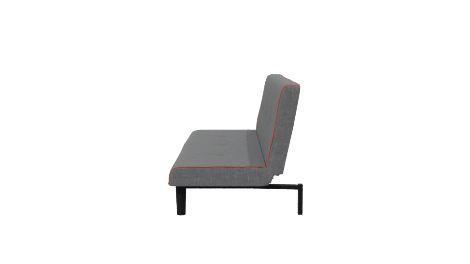 Stylish Minimalist Sofa 3D Model - Professional 3D Model Render 2