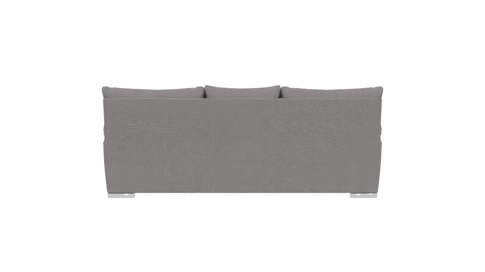 Contemporary Fabric Sofa 3D Model - Professional 3D Model Render 5