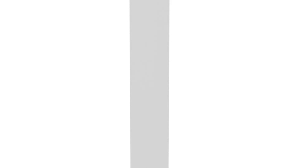 Minimalist Tall Storage Cabinet 3D - Professional 3D Model Render 5