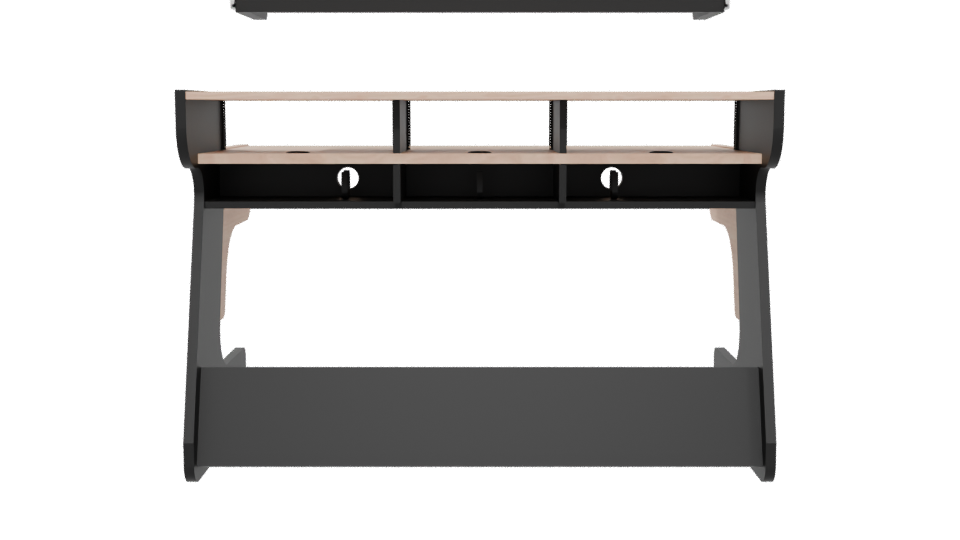 MZ-88-FLX T Desk Model 3D - Professional 3D Model Render 5