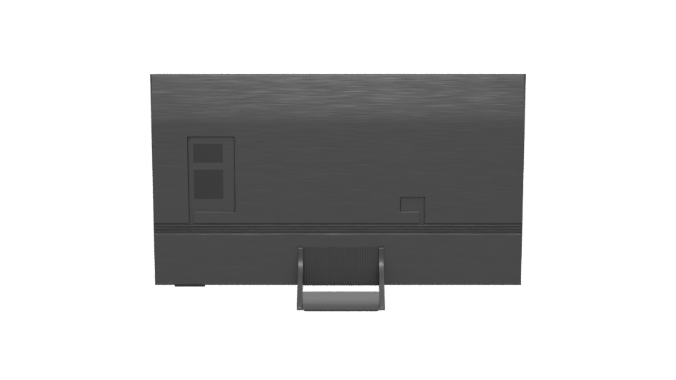 Sleek Modern Flat Screen Television 3D Model - Professional 3D Model Render 5