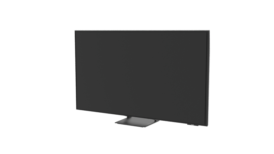 Sleek Ultra-Thin LED Television 3D Model - Professional 3D Model Render 12