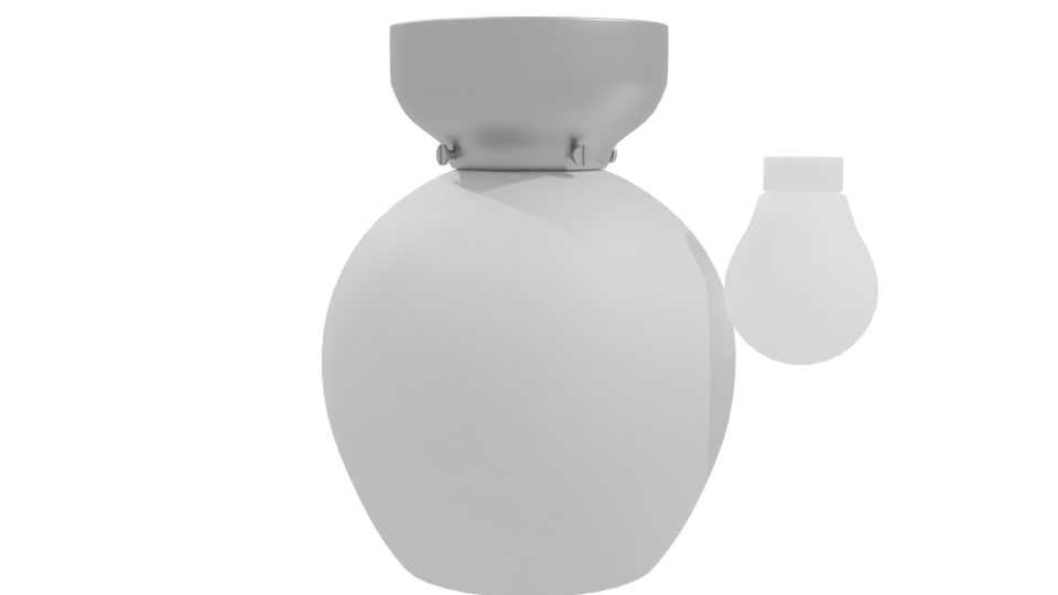 Elegant Modern Table Lamp 3D Model - Professional 3D Model Render 10