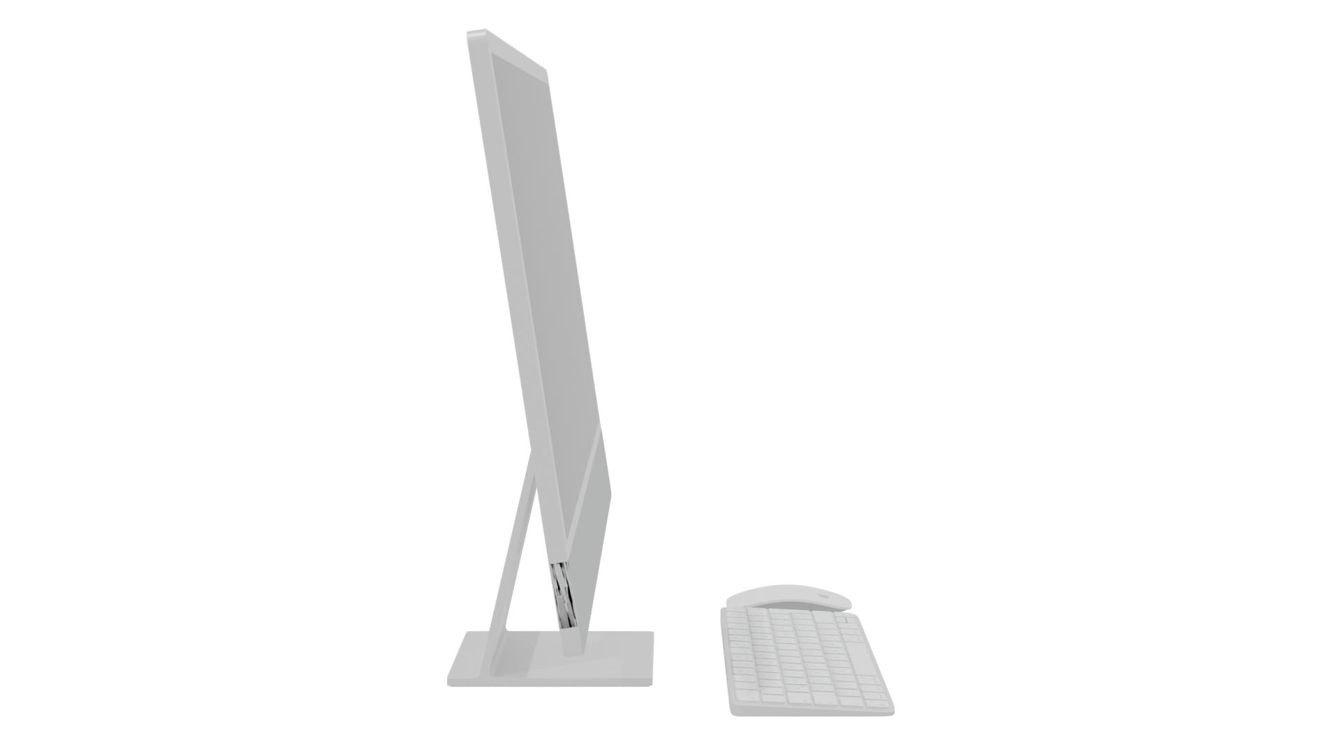 iMac Ret 4.5K 3D Model - Professional 3D Model Render 8