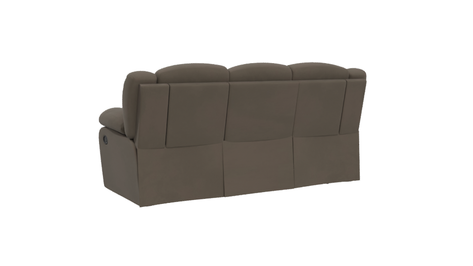 Modern Reclining Loveseat 3D - Professional 3D Model Render 4
