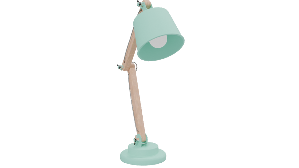 Stylish Desk Lamp 3D Model - Professional 3D Model Render 13