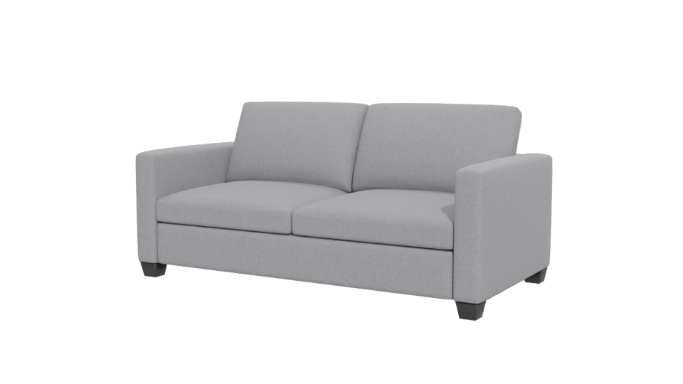 Modern Two-Seat Sofa 3D Model - Professional 3D Model Render 12