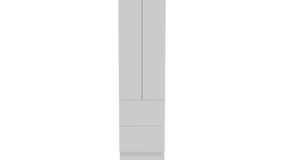 Minimalist Wooden Panel Model - Professional 3D Model Render 11