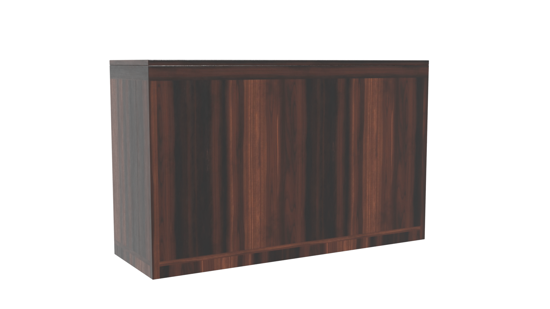 Stylish Wooden Console Table Model - Professional 3D Model Render 4