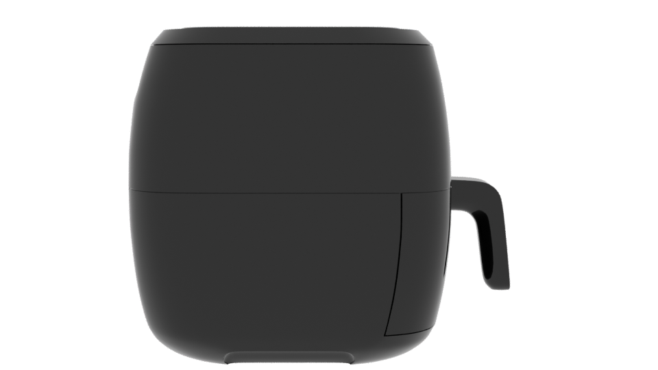 Stylish Air Fryer 3D Model - Professional 3D Model Render 8