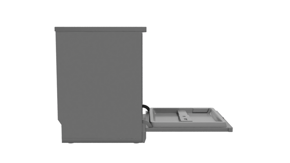 Realistic Dishwasher 3D Model - Professional 3D Model Render 8