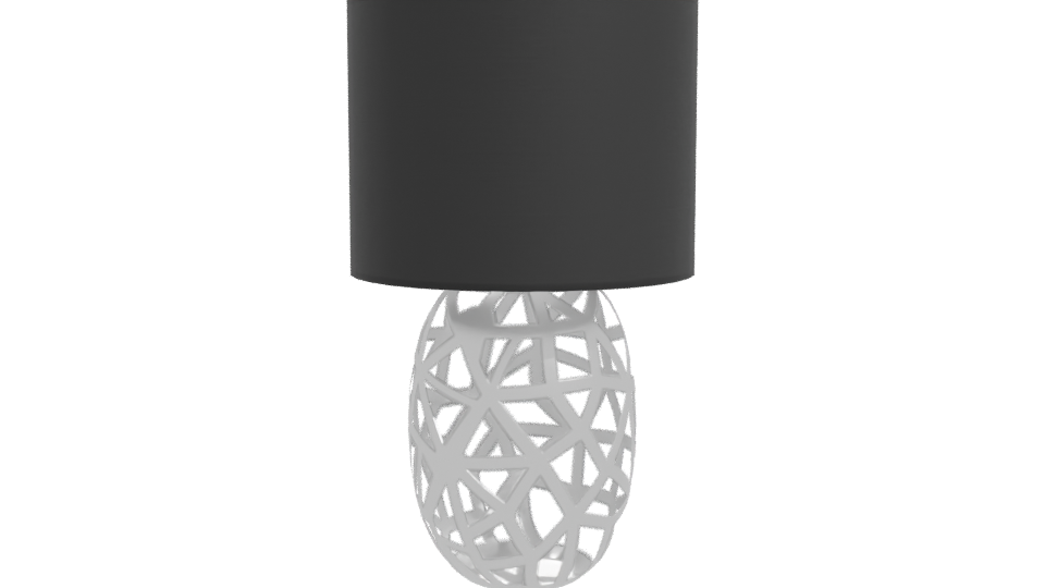 Elegant Black Table Lamp 3D - Professional 3D Model Render 11