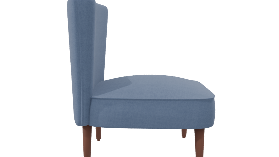 Stylish Modern Accent Chair 3D - Professional 3D Model Render 8
