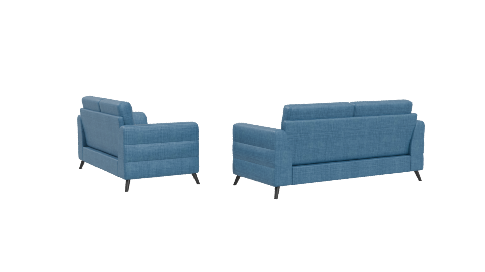 Modern Sofa Set 3D Model - Professional 3D Model Render 4