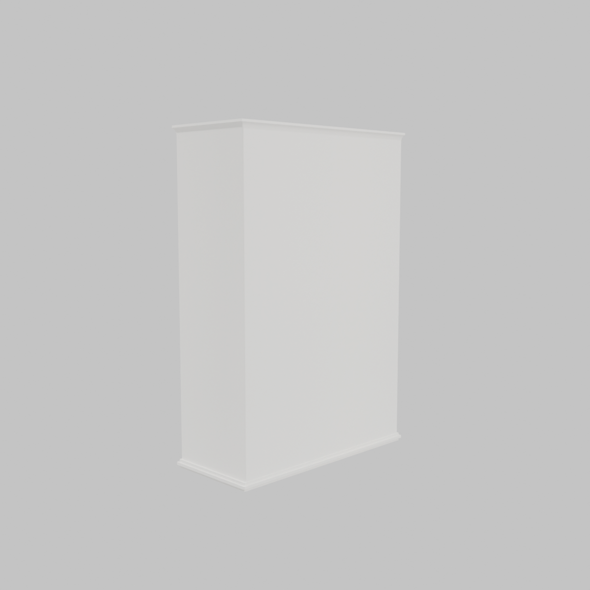 Clóset 3 Puertas 138x60x200 Cm Blanco París