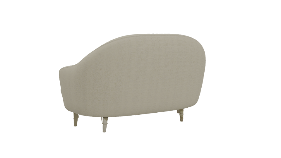 Stylish Modern Sofa 3D Model - Professional 3D Model Render 4