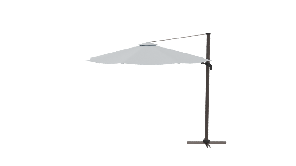 Stylish Outdoor Umbrella Model - Professional 3D Model Render 5