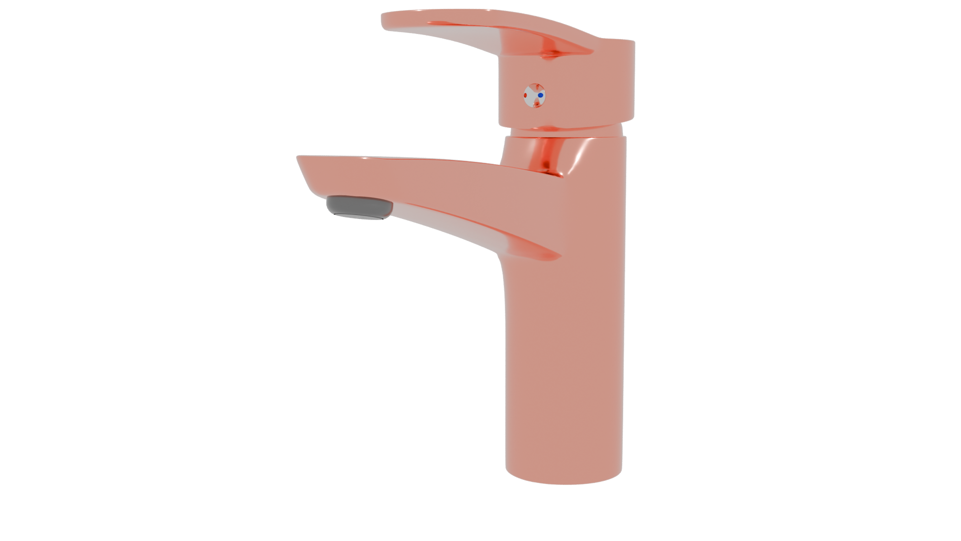 Sleek Modern Faucet 3D Model - Professional 3D Model Render 15