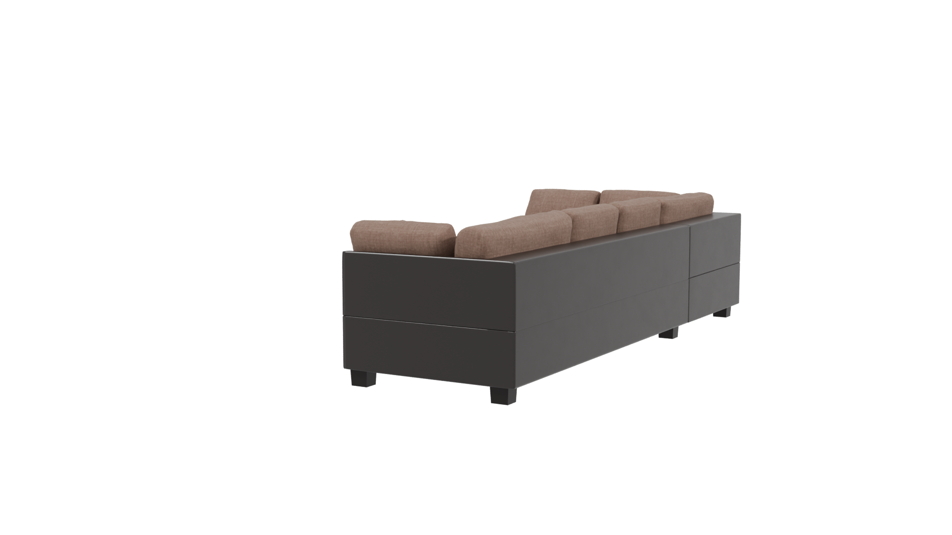 Stylish Modular Sofa Set 3D - Professional 3D Model Render 3