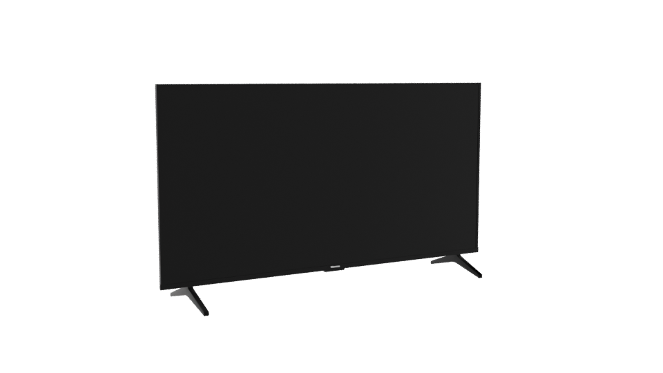 Sleek Modern TV Display Model - Professional 3D Model Render 10
