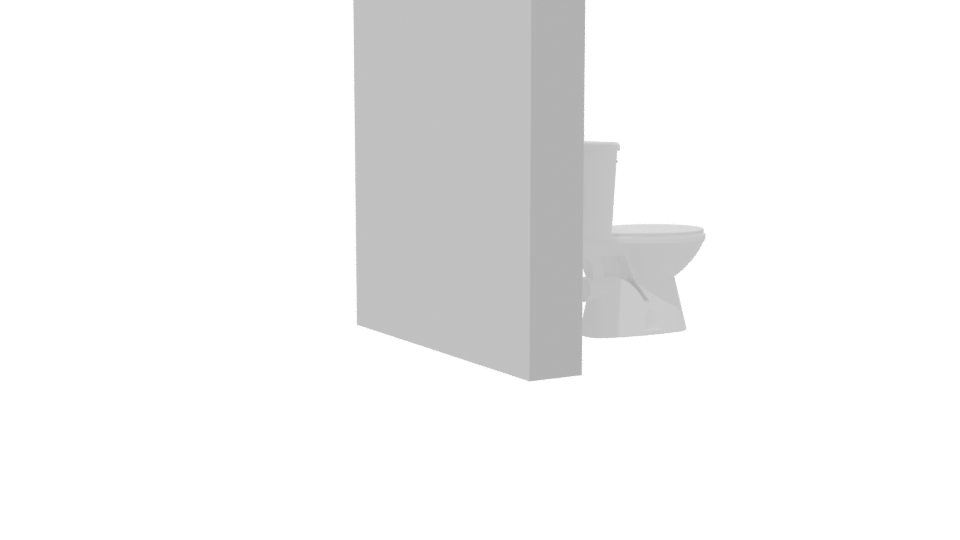 Stylish Bathroom Toilet 3D Model - Professional 3D Model Render 7