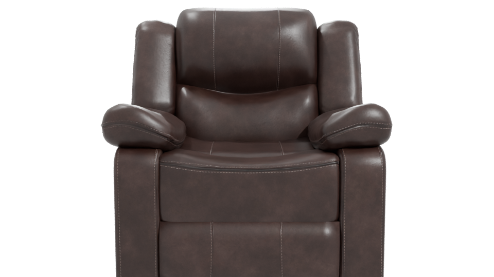 Stylish Modern Recliner Chair 3D Model - Professional 3D Model Render 11