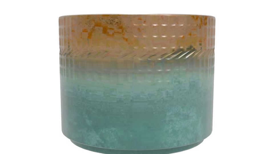 Stylized Decorative Pot Model - Professional 3D Model Render 11