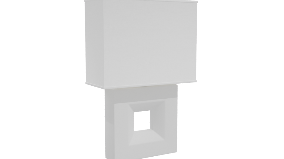 Contemporary Table Lamp 3D Model - Professional 3D Model Render 10