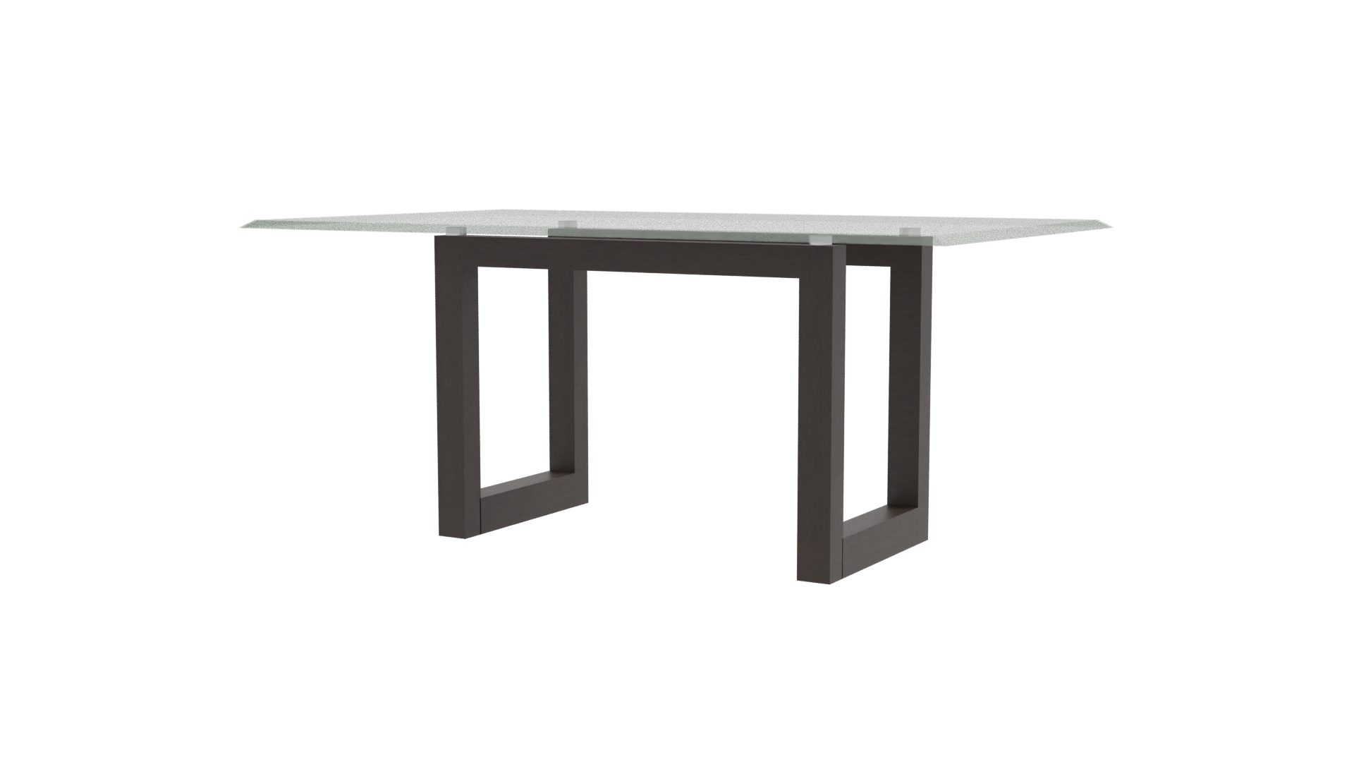 Stylish Glass Top Table 3D - Professional 3D Model Render 24
