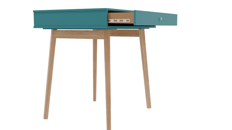 Stylish Modern Minimalist Table - Professional 3D Model Render 9