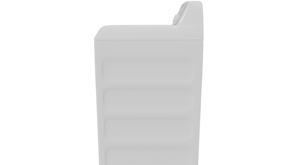 Top-Loading Washing Machine 3D - Professional 3D Model Render 2