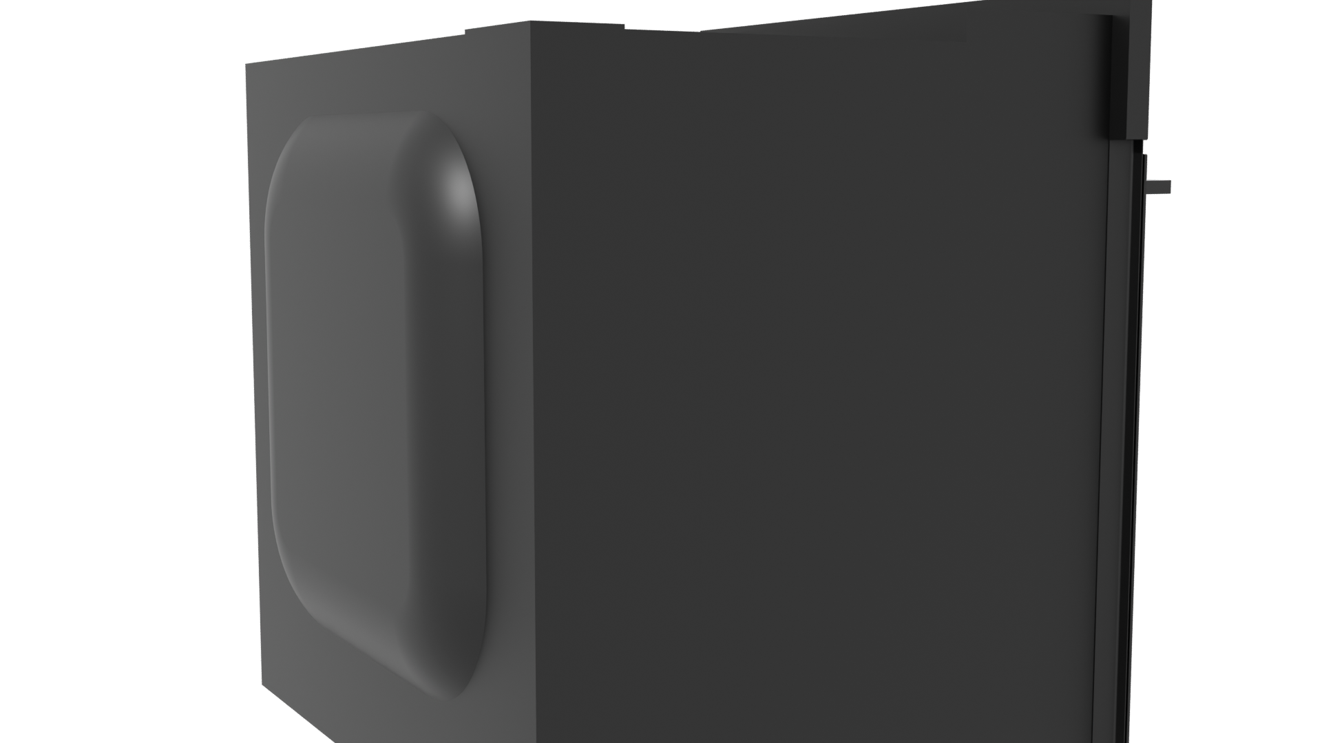 Sleek Built-In Electric Oven 3D Model - Professional 3D Model Render 7